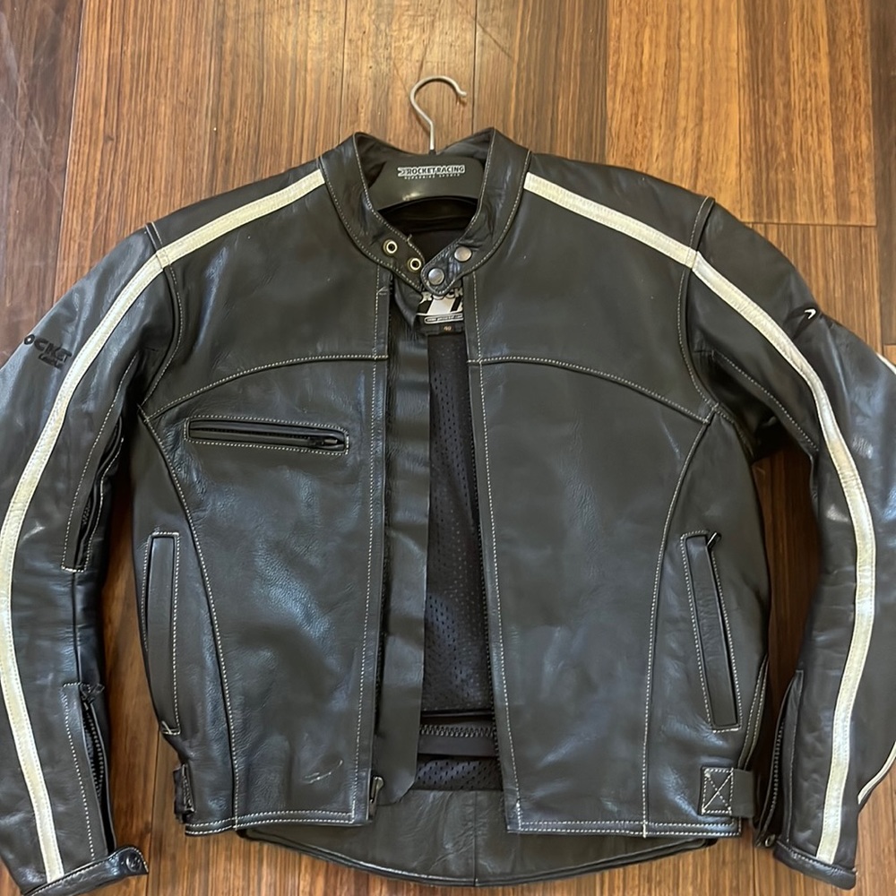 Used leather jacket